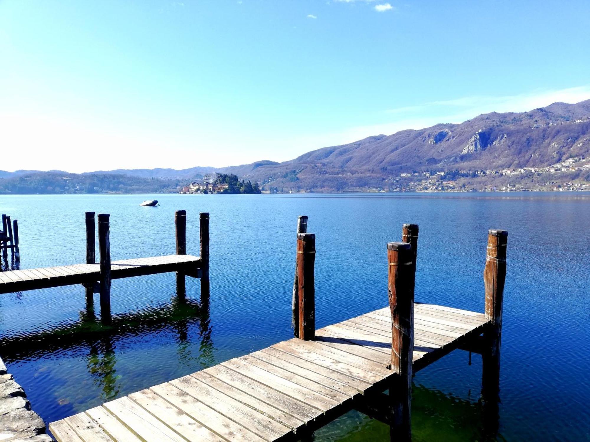 Ferienwohnung Casa Longhi Orta San Giulio Exterior foto